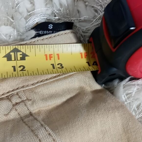 Kroix designer denim jogger gold/tan S - Picture 6 of 7